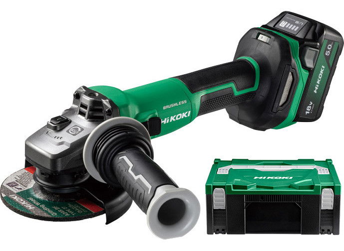 HiKoki G1813DVE-WQZ akkus sarokcsiszoló (2 x 5.0 Ah Li-ion akkuval, Hitbox kofferben) termék fő termékképe