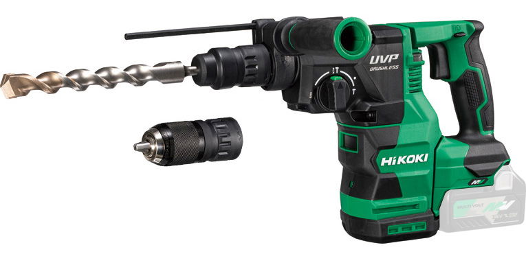 HiKoki DH3628DC-W4Z MULTI VOLT akkus SDS-plus fúró-vésőkalapács (akku és töltő nélkül) termék fő termékképe